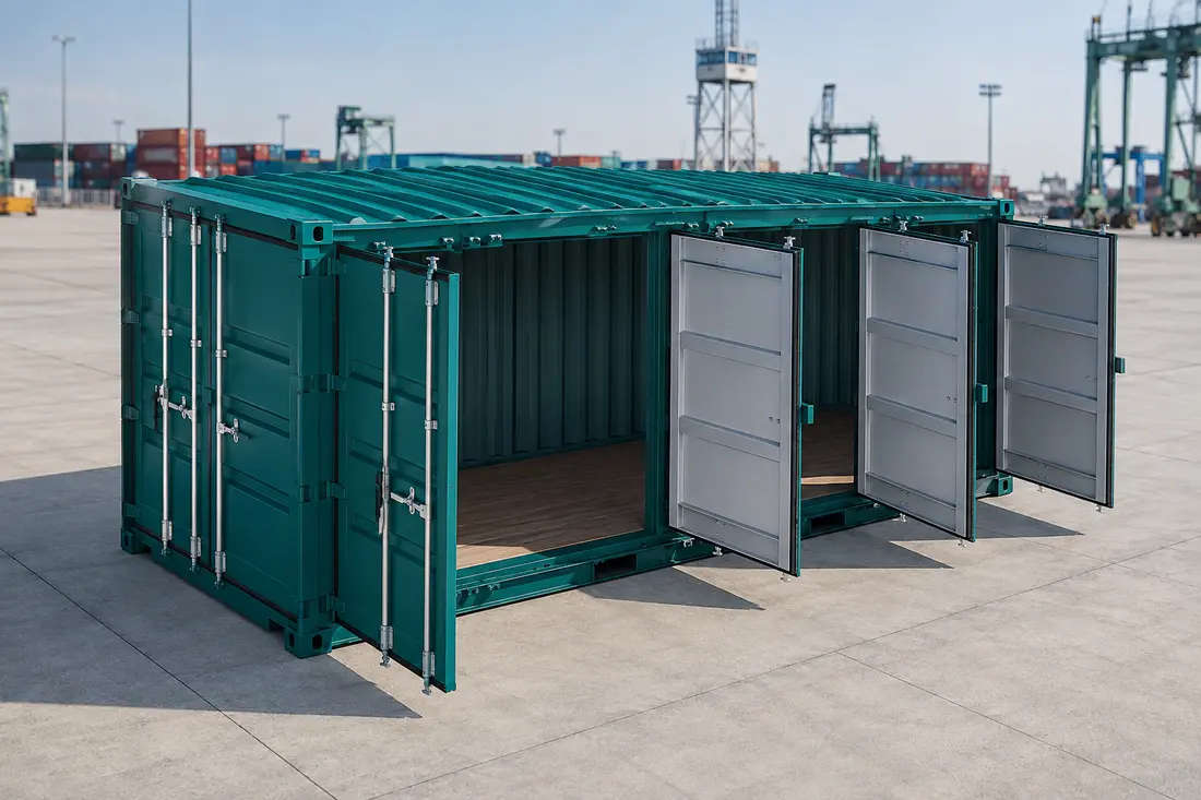 20 DC Open Side Konteyner