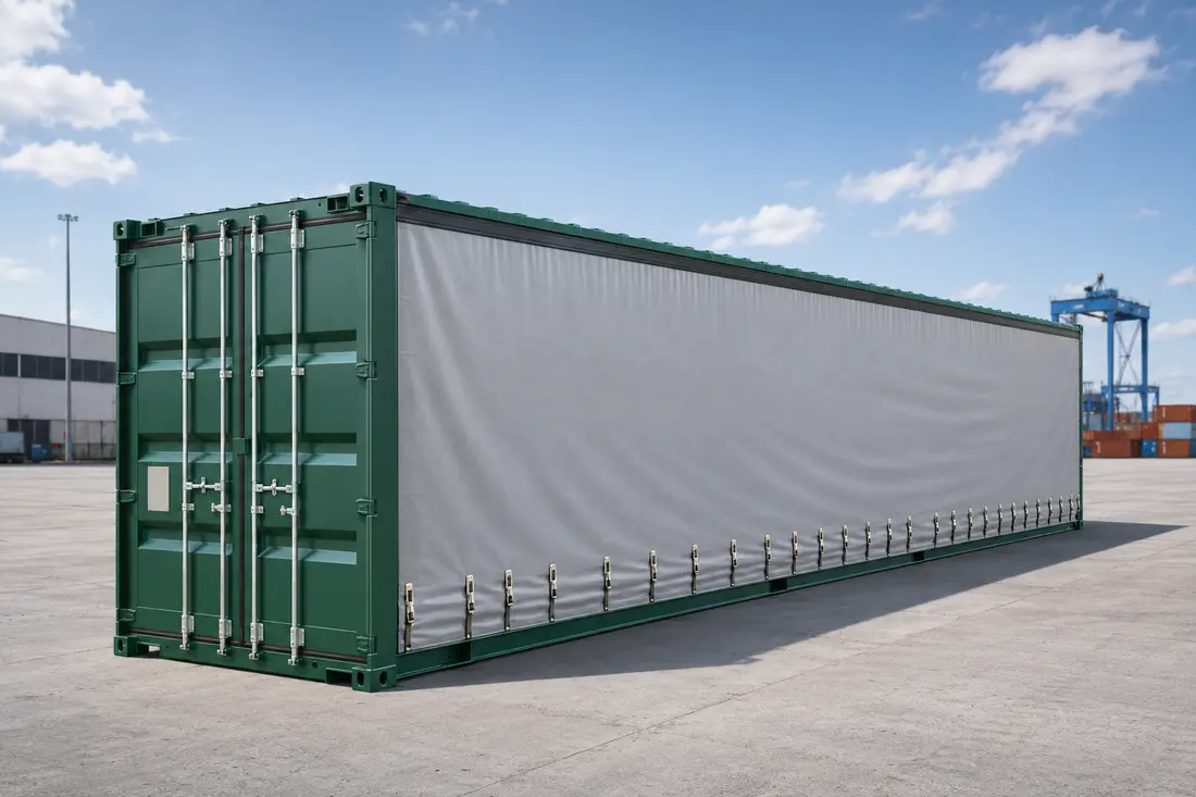 45 HC Curtain Side Konteyner